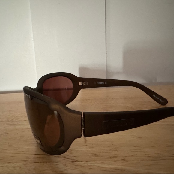 NWOT Missoni Dark Brown Sunglasses MI52804 - Picture 6 of 10